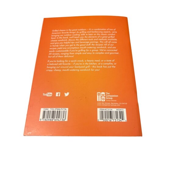 The Charcoal Companion Grilled Cheese Grilling Paperback Book 2015 - Picture 2 of 3